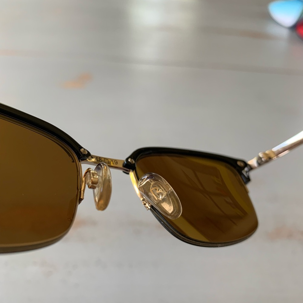 Rodenstock R1327 rectangular ‘Clubmaster’ sunglasses - Picture 7 of 11